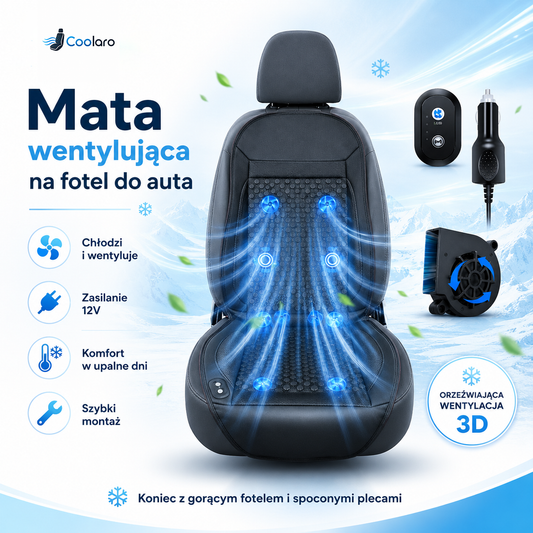Coolaro™ - Mata Wentylująca Na Fotel Samochodowy